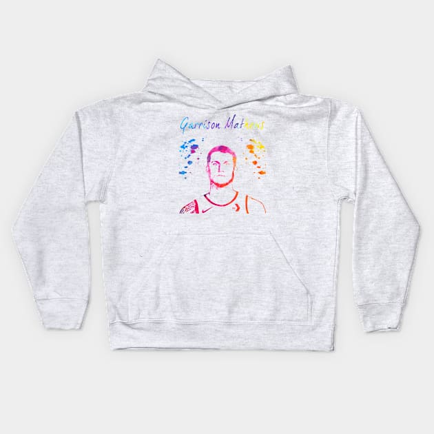 Garrison Mathews Kids Hoodie by Moreno Art